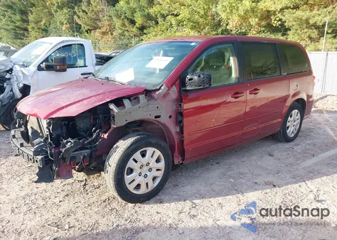 2014 Dodge Grand Caravan Se from USA, damaged, VIN 2C4RDGBG3ER417740